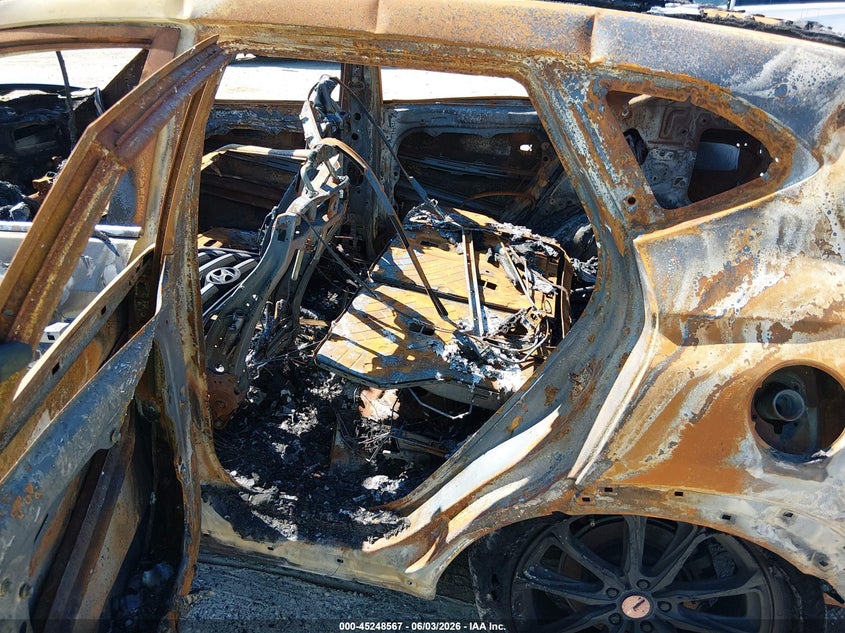 2017 Hyundai Tucson VIN KM8J33A22HU504630 IAAI salvage auction — EXTERIOR BURN, Salvage Title, sold $25 on 2026-07-21 (photo 8)