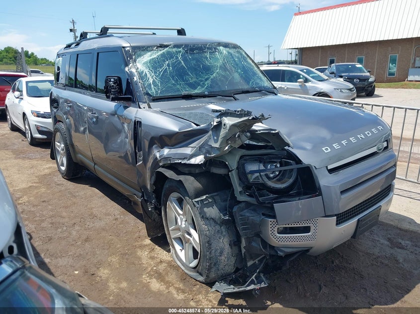 2020 Land rover Defender VIN SALEP7EU3L2021156 IAAI salvage auction — ROLLOVER, Salvage Title, sold $10,400 on 2026-07-22 (photo 1)