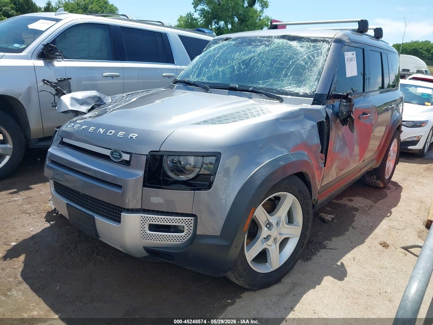 2020 Land rover Defender VIN SALEP7EU3L2021156 IAAI salvage auction — ROLLOVER, Salvage Title, sold $10,400 on 2026-07-22 (photo 2)