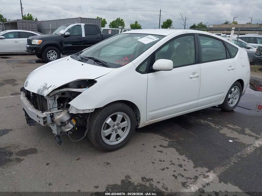 2005 Toyota Prius VIN JTDKB22U153111192 IAAI salvage auction — FRONT END, Salvage (California), sold $625 on 2026-07-15 (photo 2)