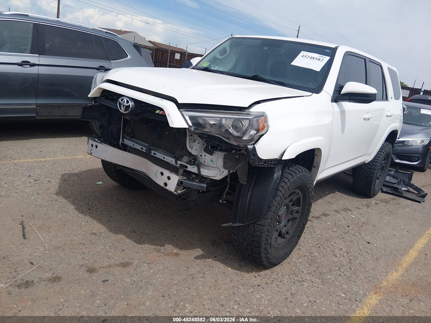 2017 Toyota 4runner VIN JTEBU5JR2H5464845 IAAI salvage auction — FRONT END, Salvage (Colorado), sold $8,700 on 2026-07-21 (photo 2)