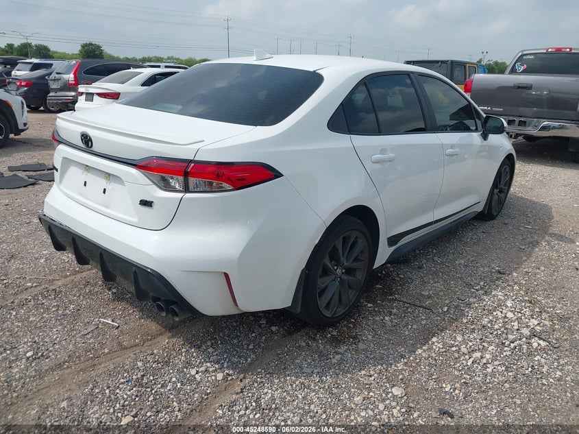 2025 Toyota Corolla VIN 5YFS4MCE0SP238662 IAAI salvage auction — REAR END, Salvage Title, sold $9,600 on 2026-08-02 (photo 4)