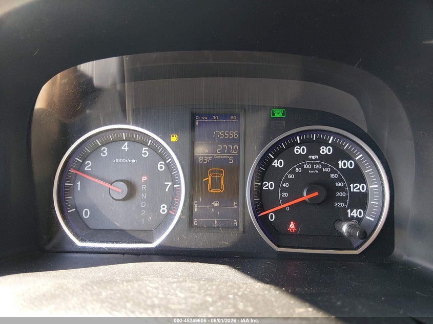 2011 Honda Cr-v VIN JHLRE4H52BC033716 IAAI salvage auction — HAIL, Salvage (Kansas), sold $1,850 on 2026-07-24 (photo 7)