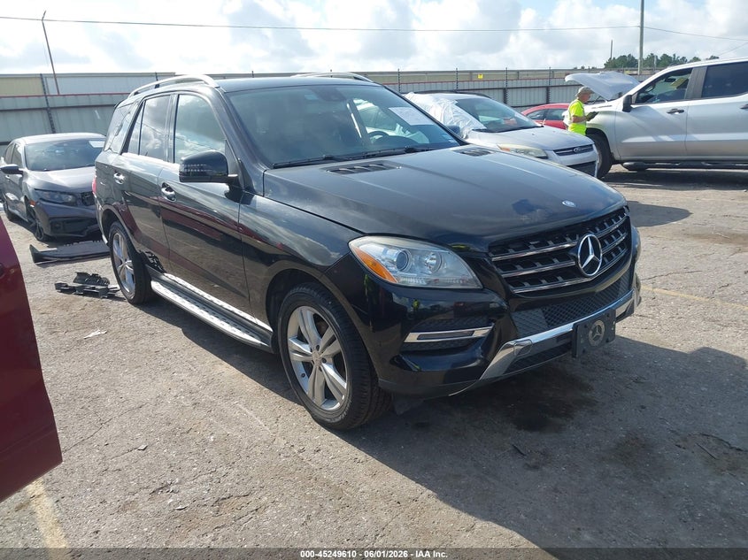 2015 Mercedes-benz M-klasse VIN 4JGDA5JB0FA502923 IAAI salvage auction — SIDE, Salvage Title, sold $3,550 on 2026-07-20 (photo 1)