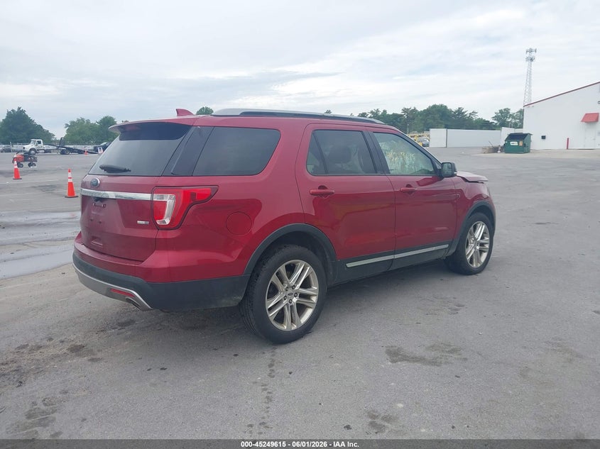 2016 Ford Explorer VIN 1FM5K8D80GGB93522 IAAI salvage auction — BIOHAZARD/CHEMICAL, Salvage Title, sold $650 on 2026-08-20 (photo 4)