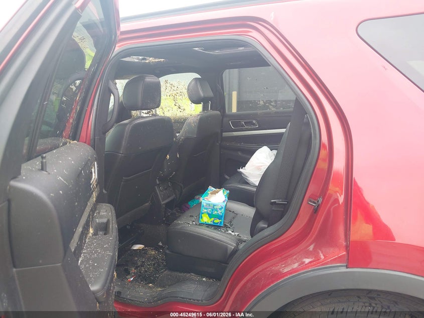2016 Ford Explorer VIN 1FM5K8D80GGB93522 IAAI salvage auction — BIOHAZARD/CHEMICAL, Salvage Title, sold $650 on 2026-08-20 (photo 8)