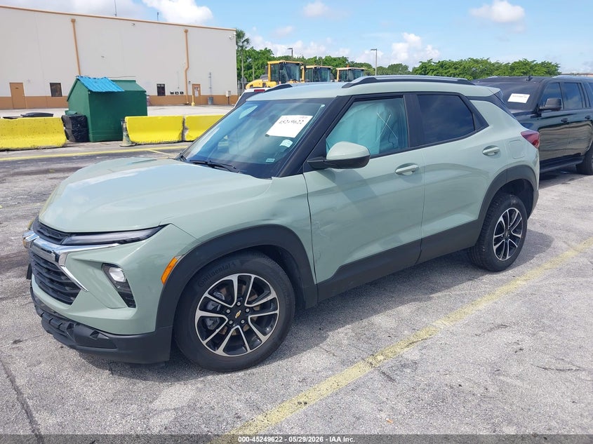 2025 Chevrolet Trailblazer VIN KL79MPSP6SB131601 IAAI salvage auction — LEFT & RIGHT, Certificate Of Destruction (Florida), sold $3,275 on 2026-07-30 (photo 2)
