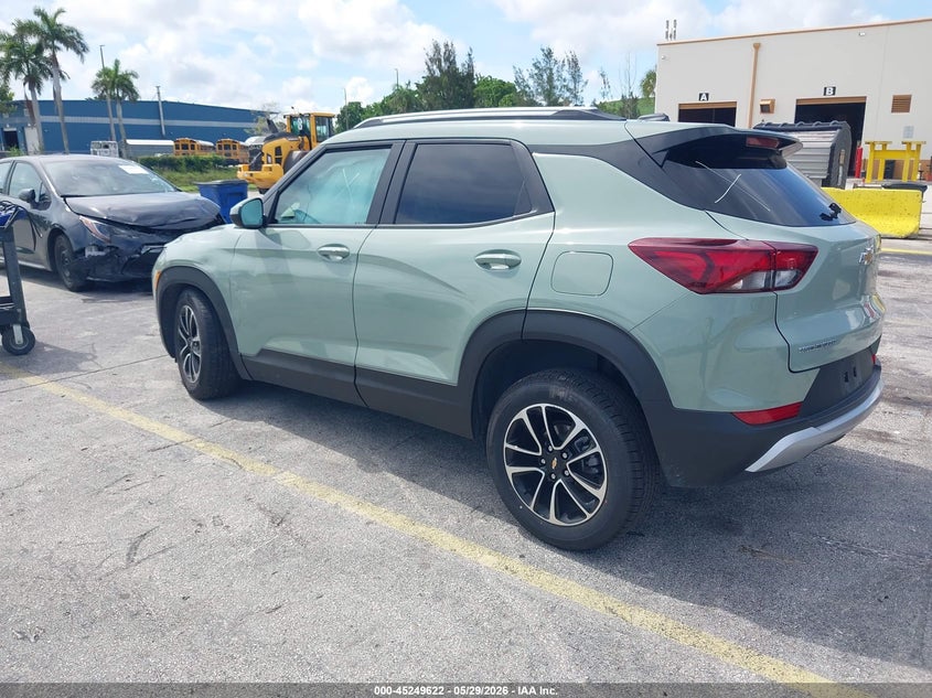 2025 Chevrolet Trailblazer VIN KL79MPSP6SB131601 IAAI salvage auction — LEFT & RIGHT, Certificate Of Destruction (Florida), sold $3,275 on 2026-07-30 (photo 3)