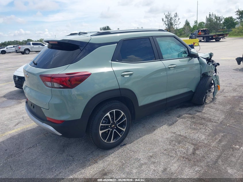 2025 Chevrolet Trailblazer VIN KL79MPSP6SB131601 IAAI salvage auction — LEFT & RIGHT, Certificate Of Destruction (Florida), sold $3,275 on 2026-07-30 (photo 4)