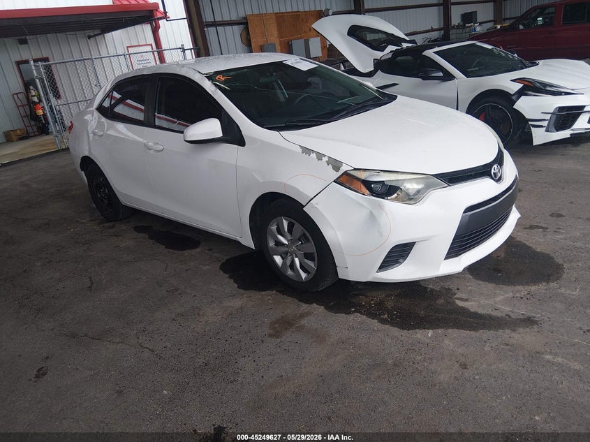 2016 Toyota Corolla VIN 5YFBURHE0GP488951 IAAI salvage auction — FRONT END, Salvage Title, sold $2,650 on 2026-07-21 (photo 1)
