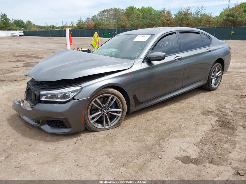 2019 BMW VIN WBA7F2C5XKB239320 IAAI salvage auction — RIGHT FRONT, Salvage Title, sold $25 on 2026-07-28 (photo 2)