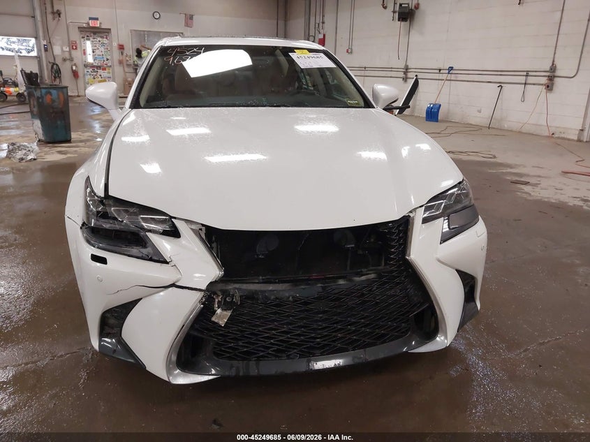 2013 Lexus Gs VIN JTHCE1BL8D5003036 IAAI salvage auction — FRONT END, Salvage (Maine), sold $1,450 on 2026-08-02 (photo 6)