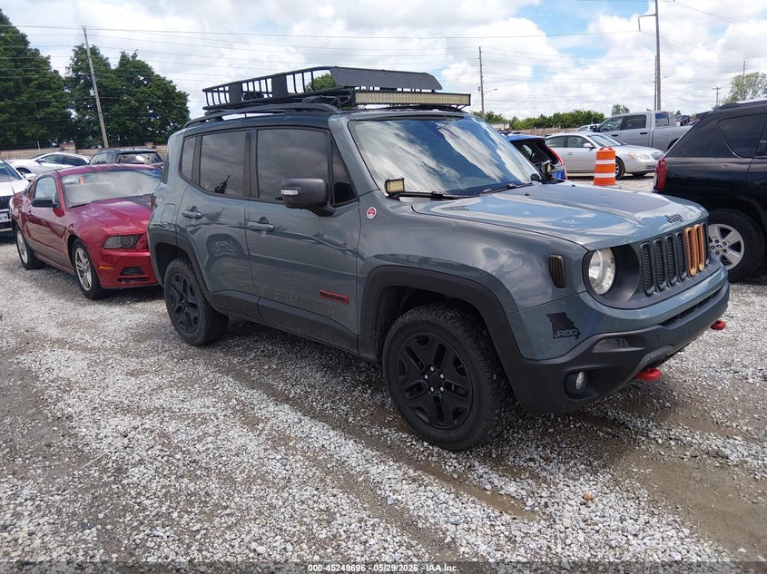 2018 Jeep Renegade VIN ZACCJBCB6JPH58309 IAAI salvage auction — HAIL, Clear (Missouri), sold $2,100 on 2026-07-06 (photo 1)