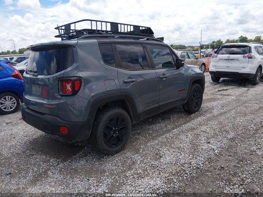 2018 Jeep Renegade VIN ZACCJBCB6JPH58309 IAAI salvage auction — HAIL, Clear (Missouri), sold $2,100 on 2026-07-06 (photo 4)
