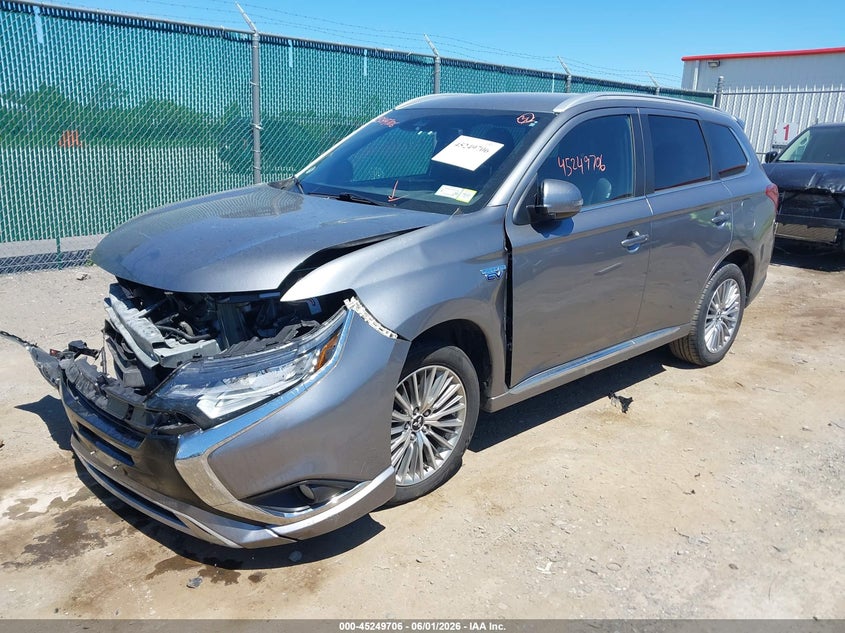 2022 Mitsubishi VIN JA4J2VA77NZ062970 IAAI salvage auction — FRONT END, Salvage Title, sold $5,800 on 2026-07-14 (photo 2)