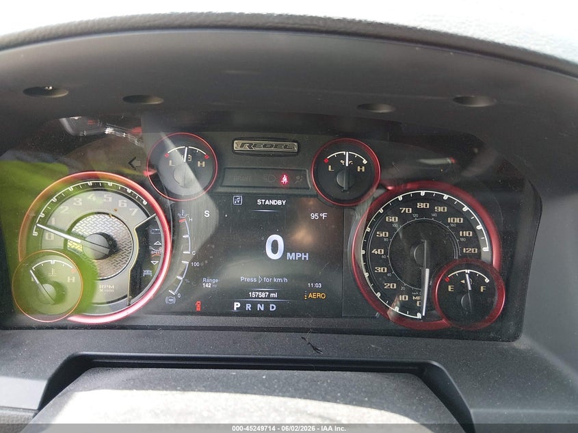 2016 Ram 1500 VIN 1C6RR7YT1GS229751 IAAI salvage auction — HAIL, Salvage Title, sold $3,650 on 2026-07-22 (photo 7)