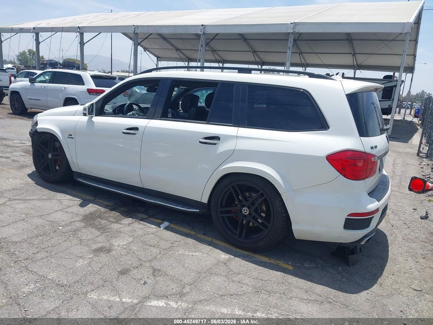 2014 Mercedes-benz Gl-klasse amg VIN 4JGDF7EE1EA412079 IAAI salvage auction — FRONT END, Salvage Title, sold $5,900 on 2026-08-01 (photo 3)