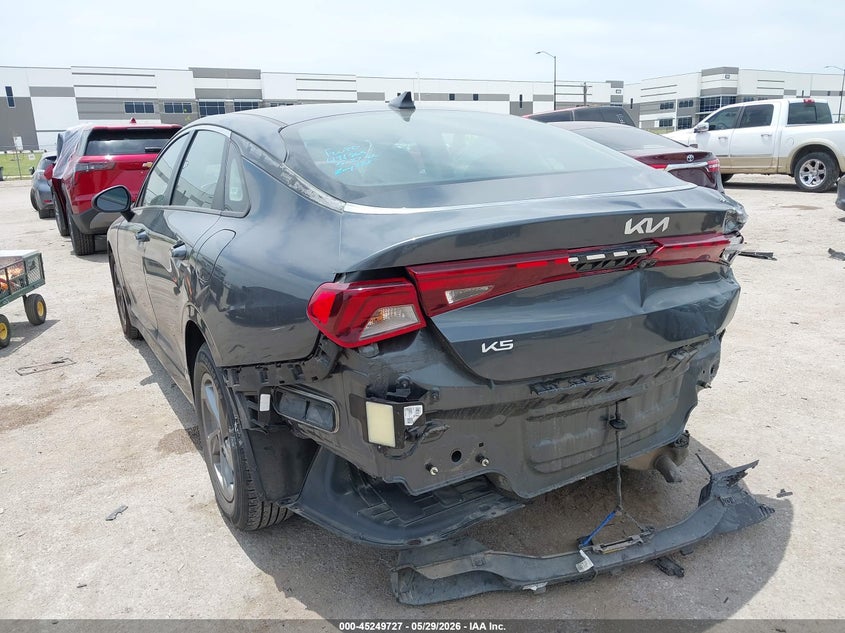 2023 Kia K5 VIN 5XXG14J28PG197138 IAAI salvage auction — REAR END, Salvage Title, sold $3,400 on 2026-07-28 (photo 3)