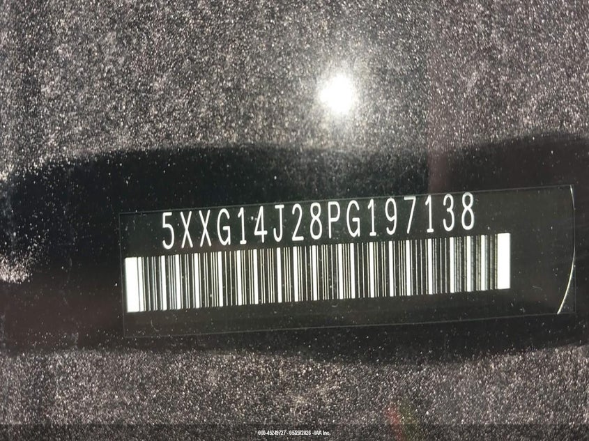 2023 Kia K5 VIN 5XXG14J28PG197138 IAAI salvage auction — REAR END, Salvage Title, sold $3,400 on 2026-07-28 (photo 9)