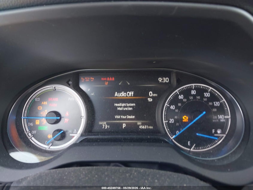 2022 Toyota Venza VIN JTEAAAAH5NJ106839 IAAI salvage auction — FRONT & REAR, Salvage Title, sold $10,000 on 2026-07-09 (photo 7)
