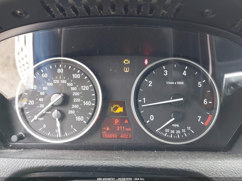 2011 BMW X5 VIN 5UXZV8C56BL417539 IAAI salvage auction — NORMAL WEAR, Clear (Washington), sold $625 on 2026-07-22 (photo 7)