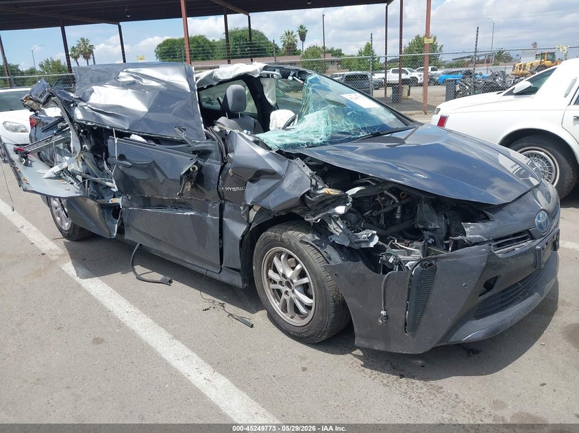2022 Toyota Prius VIN JTDKAMFU3N3181348 IAAI salvage auction — RIGHT SIDE, Non-Repairable (California), sold $525 on 2026-07-28 (photo 1)