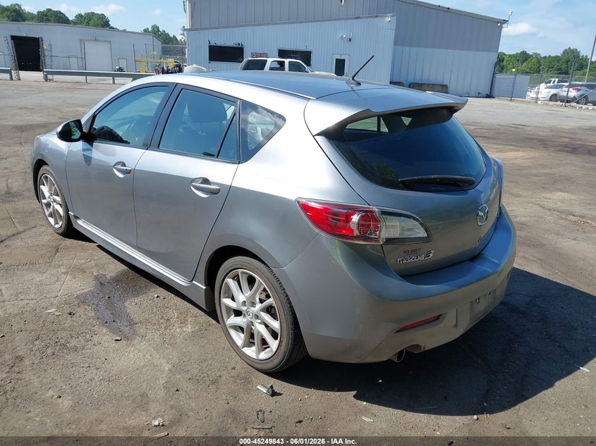 2012 Mazda VIN JM1BL1L51C1513608 IAAI salvage auction — RIGHT SIDE, Salvage Title, sold $400 on 2026-07-09 (photo 3)
