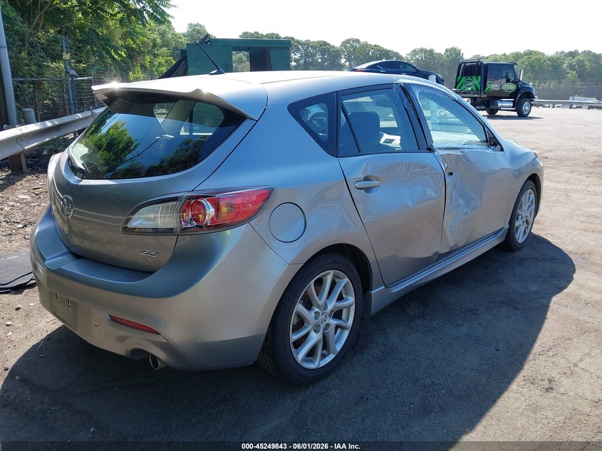 2012 Mazda VIN JM1BL1L51C1513608 IAAI salvage auction — RIGHT SIDE, Salvage Title, sold $400 on 2026-07-09 (photo 4)