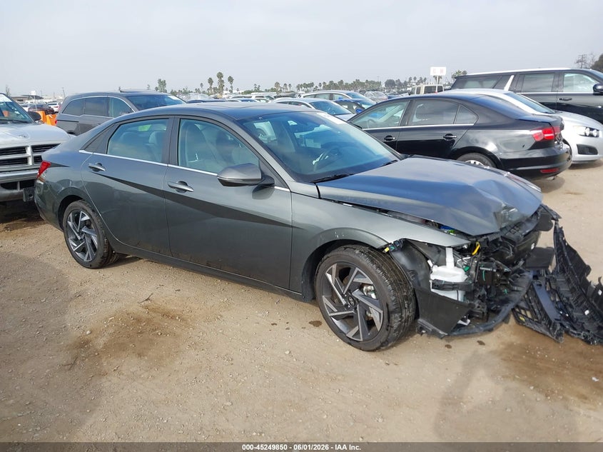 2025 Hyundai Elantra VIN KMHLN4DJ5SU159161 — IAAI salvage auction photo