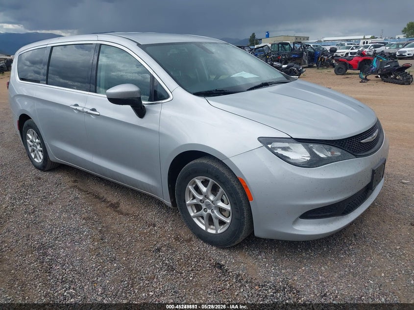 2022 Chrysler Voyager VIN 2C4RC1CG2NR146510 IAAI salvage auction — SIDE, SF97 (Montana), sold $12,200 on 2026-08-05 (photo 1)