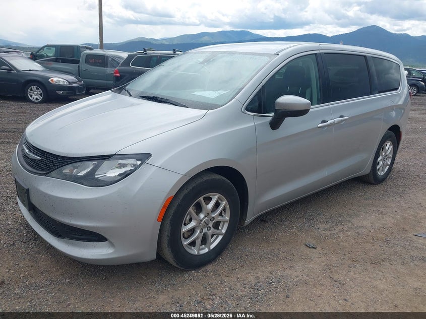 2022 Chrysler Voyager VIN 2C4RC1CG2NR146510 IAAI salvage auction — SIDE, SF97 (Montana), sold $12,200 on 2026-08-05 (photo 2)