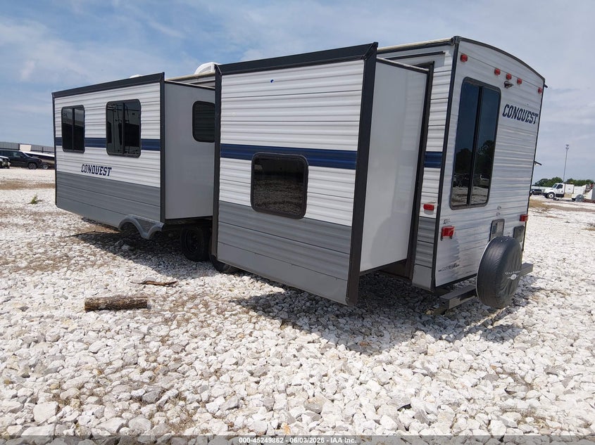 2021 Gulfstream Conquest VIN 1NL1G3723M1146993 IAAI salvage auction — HAIL, Clear (Arkansas), sold $7,100 on 2026-07-23 (photo 3)