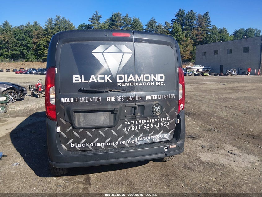 2015 Ram Promaster city VIN ZFBERFAT5F6A78745 IAAI salvage auction — REAR END, Salvage (Massachusetts), sold $1,500 on 2026-07-17 (photo 6)