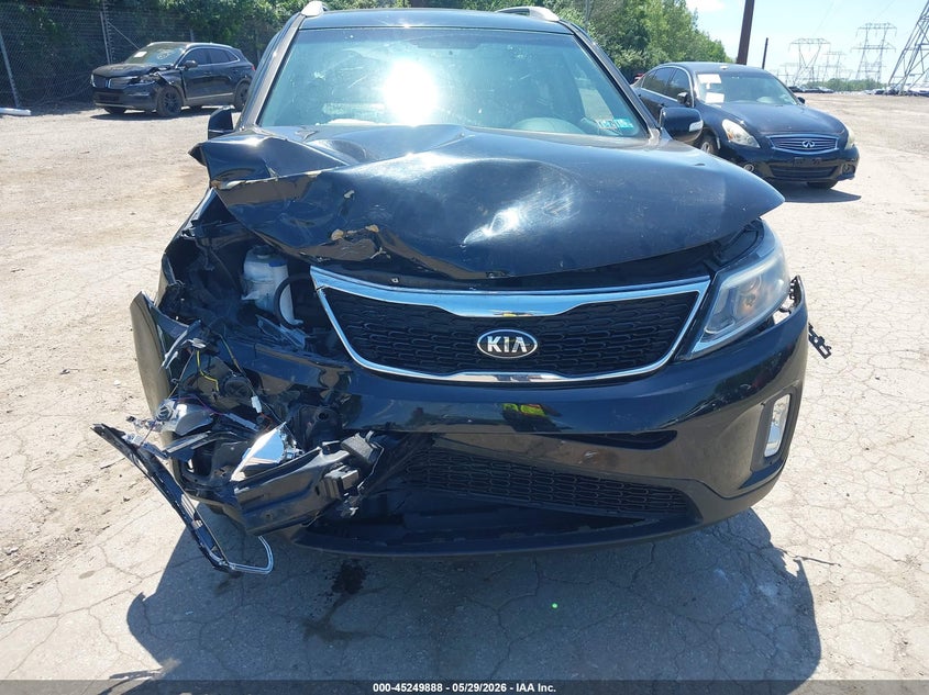 2015 Kia Sorento VIN 5XYKTDA68FG606353 IAAI salvage auction — FRONT END, Salvage Title, sold $675 on 2026-07-31 (photo 6)