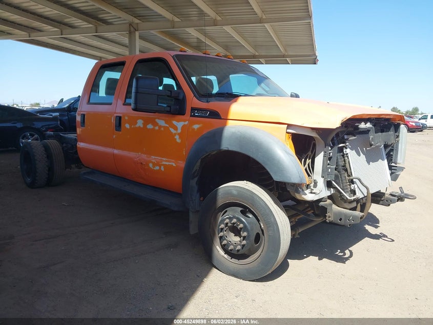 2016 Ford F450 VIN 1FD0W4GY9GEA59221 IAAI salvage auction — UNKNOWN, Salvage Title, sold $150 on 2026-07-18 (photo 1)