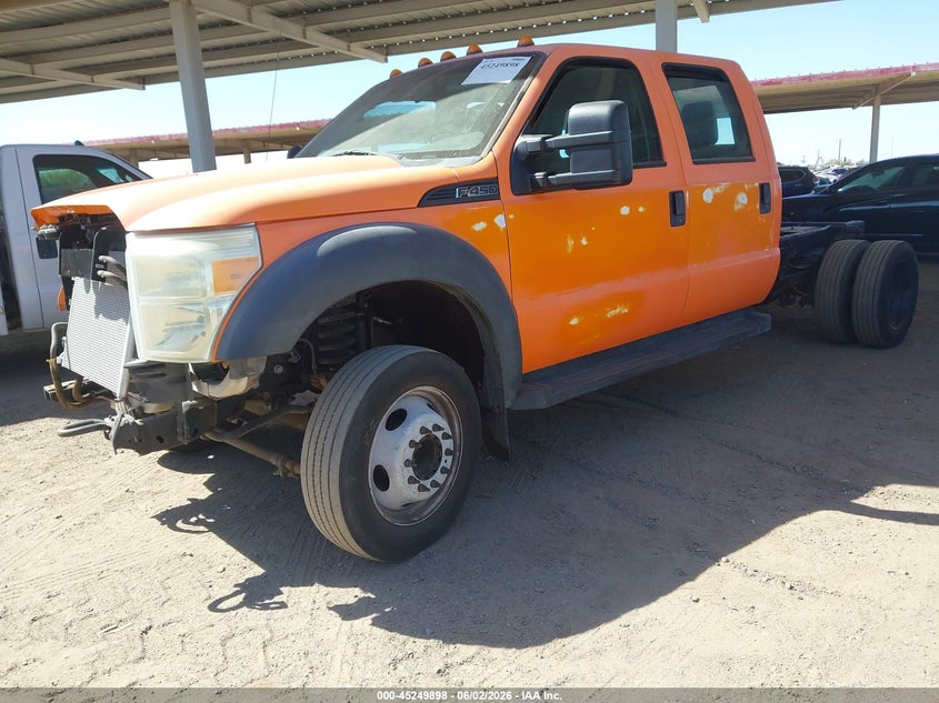 2016 Ford F450 VIN 1FD0W4GY9GEA59221 IAAI salvage auction — UNKNOWN, Salvage Title, sold $150 on 2026-07-18 (photo 2)