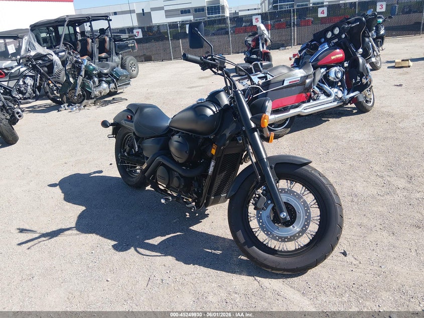 2022 Honda Vt VIN JH2RC5372NK200613 IAAI salvage auction — SIDE, Original (Texas), sold $1,050 on 2026-07-28 (photo 1)
