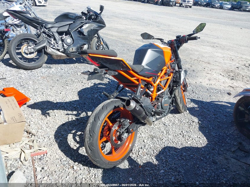 2024 Ktm 390 adventure VIN MD2JYJ400RN207379 IAAI salvage auction — FRONT END, Salvage (Pennsylvania), sold $425 on 2026-07-28 (photo 4)