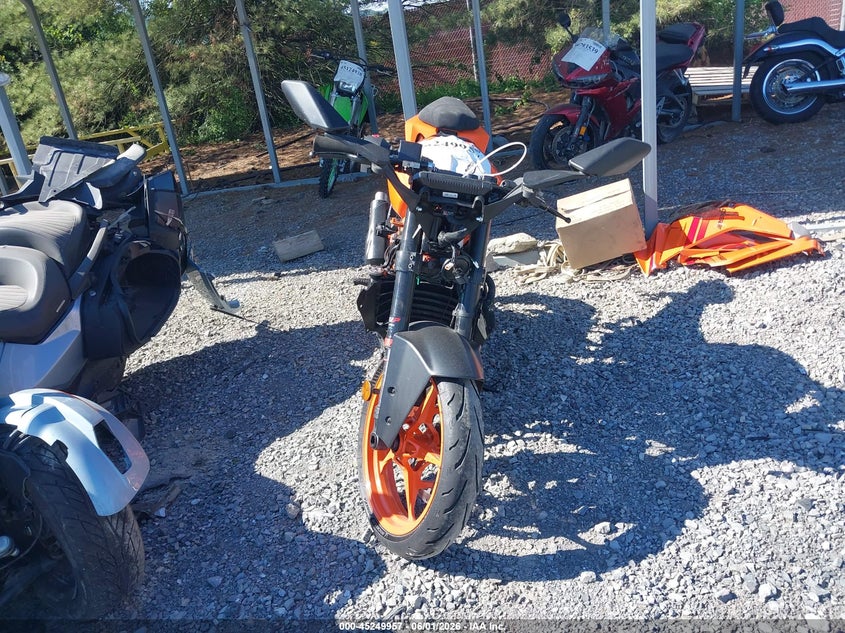 2024 Ktm 390 adventure VIN MD2JYJ400RN207379 IAAI salvage auction — FRONT END, Salvage (Pennsylvania), sold $425 on 2026-07-28 (photo 5)