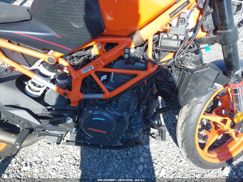 2024 Ktm 390 adventure VIN MD2JYJ400RN207379 IAAI salvage auction — FRONT END, Salvage (Pennsylvania), sold $425 on 2026-07-28 (photo 8)