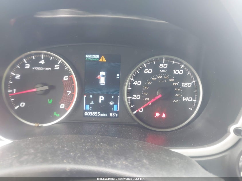 2025 Mitsubishi Eclipse cross VIN JA4ATWAA1SZ009692 IAAI salvage auction — FRONT END, Salvage Title, sold $4,850 on 2026-07-31 (photo 7)