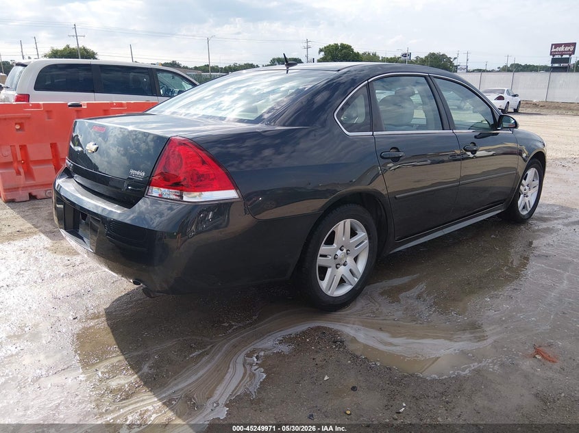 2012 Chevrolet Impala VIN 2G1WG5E31C1315185 IAAI salvage auction — HAIL, Salvage Title, sold $600 on 2026-07-24 (photo 4)