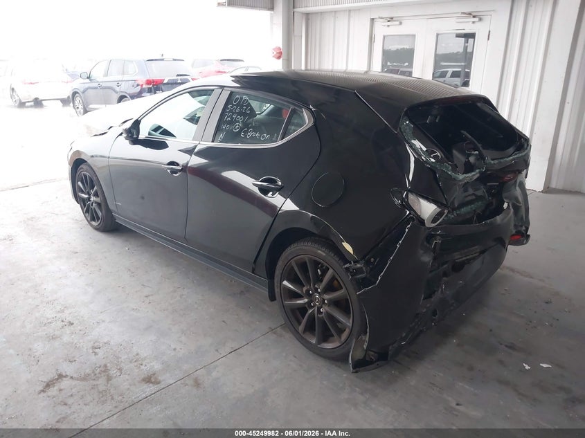2024 Mazda VIN JM1BPAKM9R1714615 IAAI salvage auction — FRONT & REAR, Salvage Title, sold $1,550 on 2026-07-29 (photo 3)
