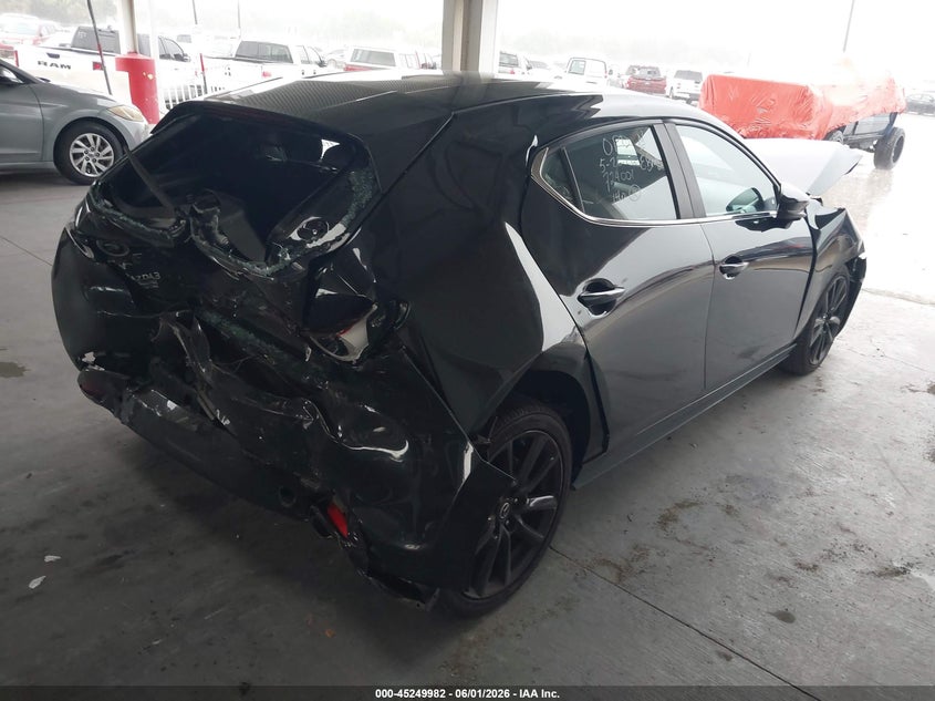 2024 Mazda VIN JM1BPAKM9R1714615 IAAI salvage auction — FRONT & REAR, Salvage Title, sold $1,550 on 2026-07-29 (photo 4)