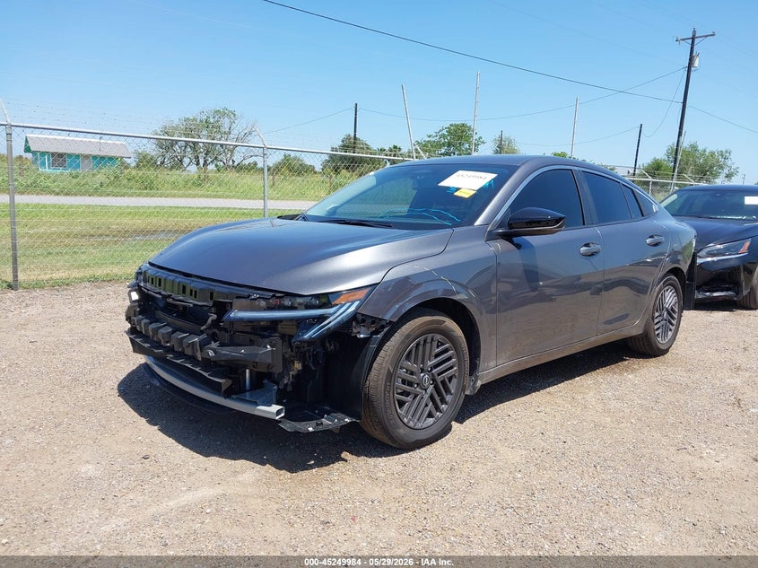 2026 Nissan Sentra VIN 3N1AB9CV4TY267326 IAAI salvage auction — FRONT & REAR, Salvage Title, sold $6,000 on 2026-09-15 (photo 2)