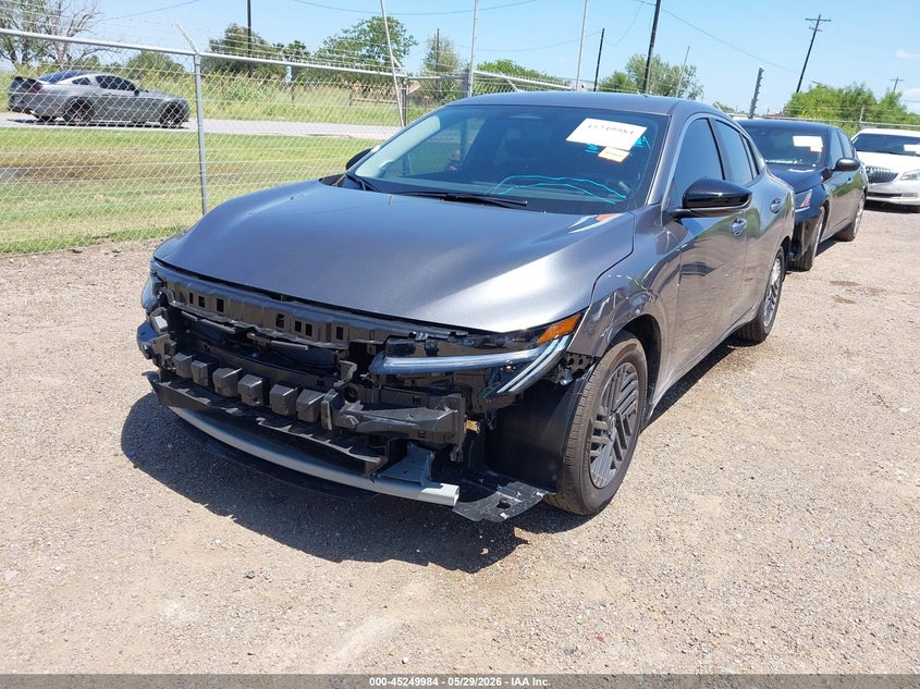 2026 Nissan Sentra VIN 3N1AB9CV4TY267326 IAAI salvage auction — FRONT & REAR, Salvage Title, sold $6,000 on 2026-09-15 (photo 6)