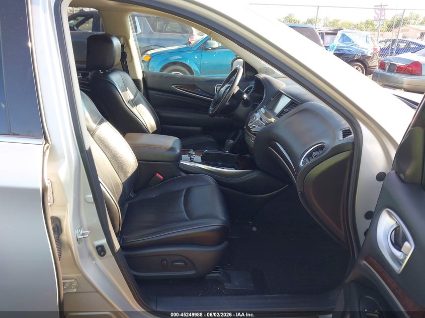 2014 Infiniti Qx60 VIN 5N1AL0MM1EC555582 IAAI salvage auction — FRONT END, Salvage Title, sold $250 on 2026-07-19 (photo 5)