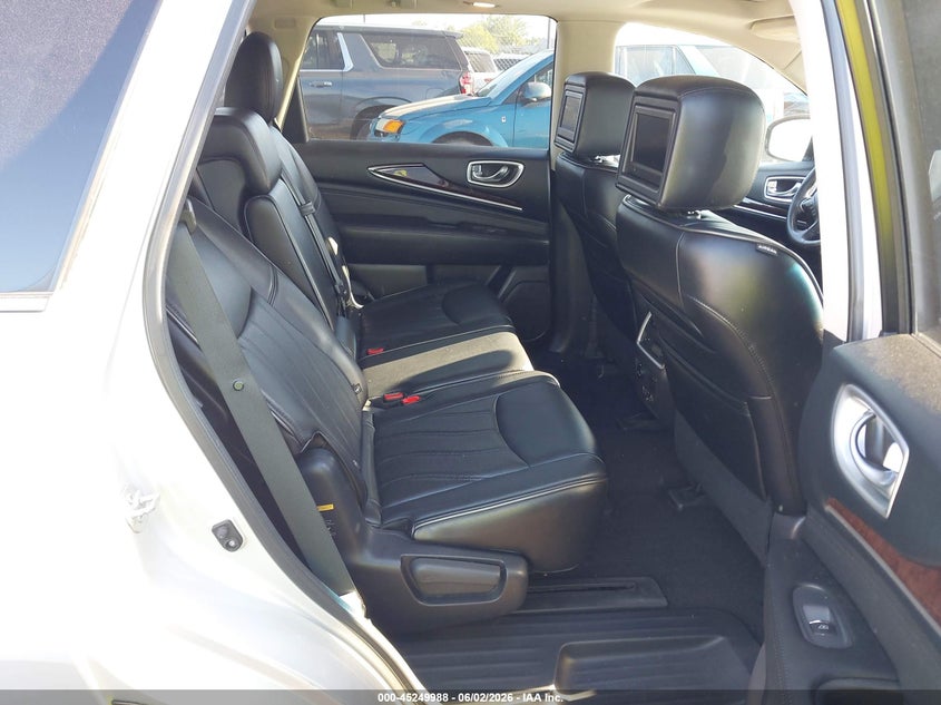 2014 Infiniti Qx60 VIN 5N1AL0MM1EC555582 IAAI salvage auction — FRONT END, Salvage Title, sold $250 on 2026-07-19 (photo 8)