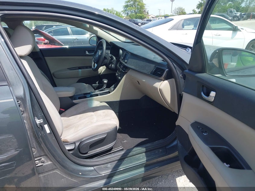 2016 Kia Optima VIN KNAGT4L36G5079459 IAAI salvage auction — FRONT & REAR, Salvage Title, sold $425 on 2026-07-14 (photo 5)