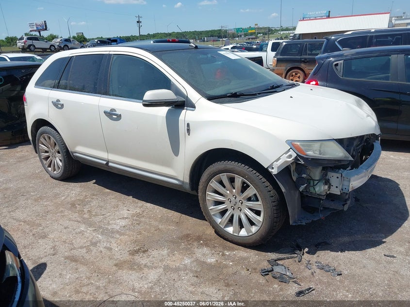 2012 Lincoln Mkx VIN 2LMDJ6JK8CBL06884 IAAI salvage auction — FRONT END, Clear (Oklahoma), sold $1,275 on 2026-07-22 (photo 1)